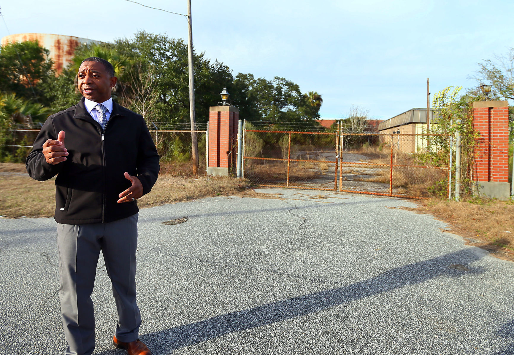Mayor McClary at Oneita